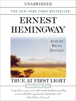 cover image of True At First Light